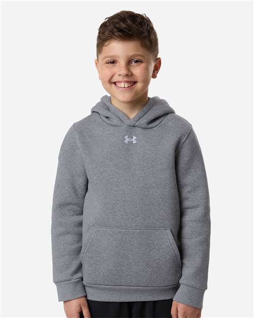 Custom Embroidered - Under Armour - Youth Team Icon Fleece Hooded Sweatshirt - 6014162