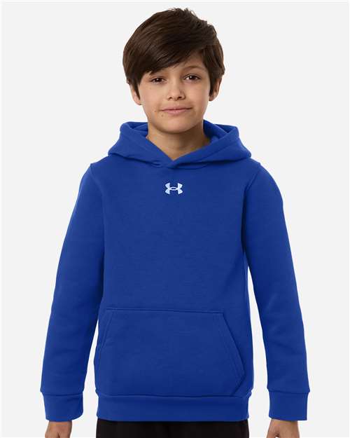 Custom Embroidered - Under Armour - Youth Team Icon Fleece Hooded Sweatshirt - 6014162