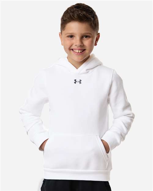 Custom Embroidered - Under Armour - Youth Team Icon Fleece Hooded Sweatshirt - 6014162