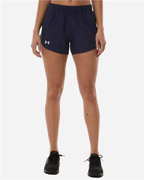 Custom Embroidered - Under Armour - Women's Fly-By Unlined 3" Short - 1382968