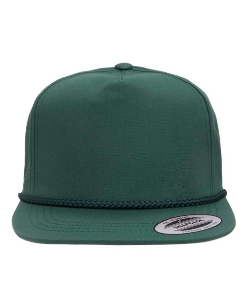Custom Embroidered - YP Classics - Classic Poplin Golf Cap - 6002YP