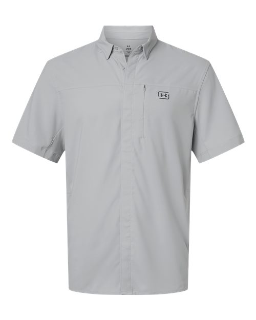 Custom Embroidered - Under Armour - Men's Fish Pro Hybrid Woven Short Sleeve - 1383571