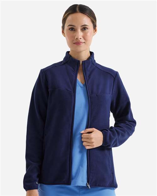 Custom Embroidered or DTF Printed - Onna - Women's Agility Panelled Fleece Full-Zip Jacket - NN802