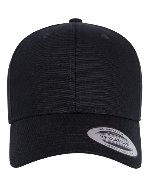 Custom Embroidered - YP Classics - Retro Canvas Cap - 6389CV