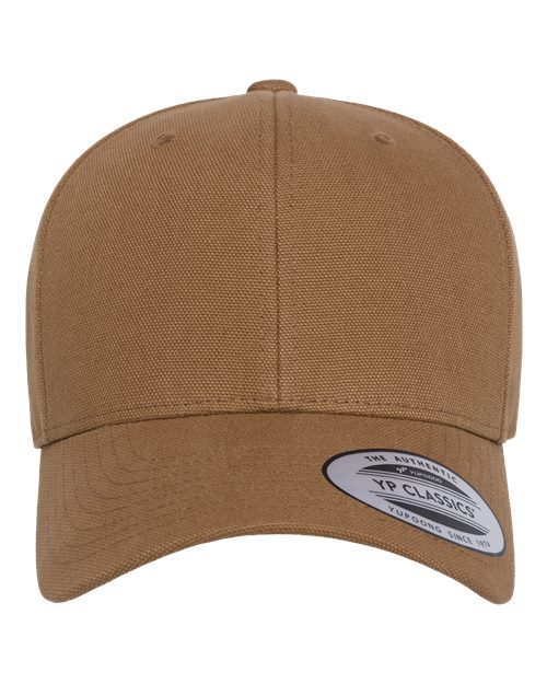 Custom Embroidered - YP Classics - Retro Canvas Cap - 6389CV