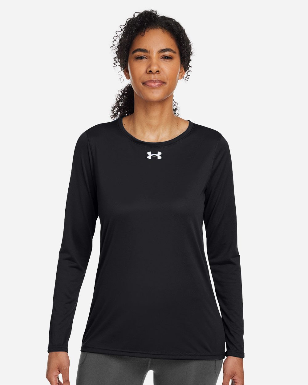 Custom Embroidered - Under Armour - Women's Team Tech™ Long Sleeve T-Shirt - 1376852