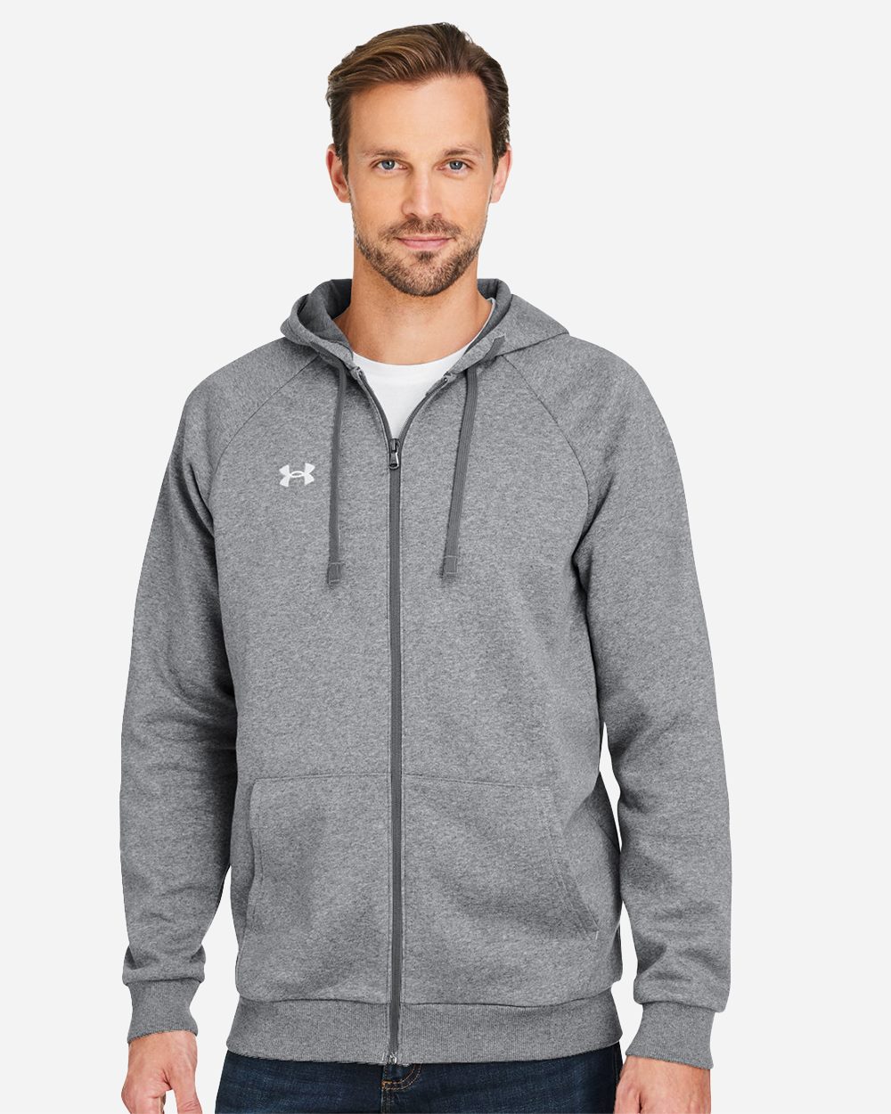 Custom Embroidered - Under Armour - Men's Rival Fleece Full-Zip - 1379767