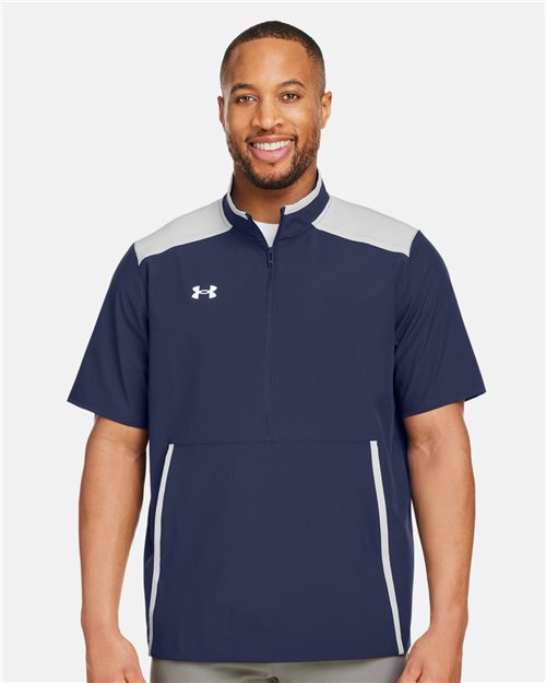 Custom Embroidered - Under Armour - Men's Motivate 3.0 Short Sleeve Half-Zip - 1389612