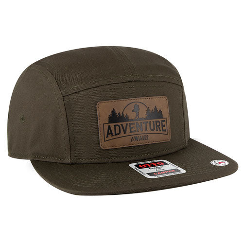 Custom Embroidered - OTTO CAP 5 Panel Camper Hat