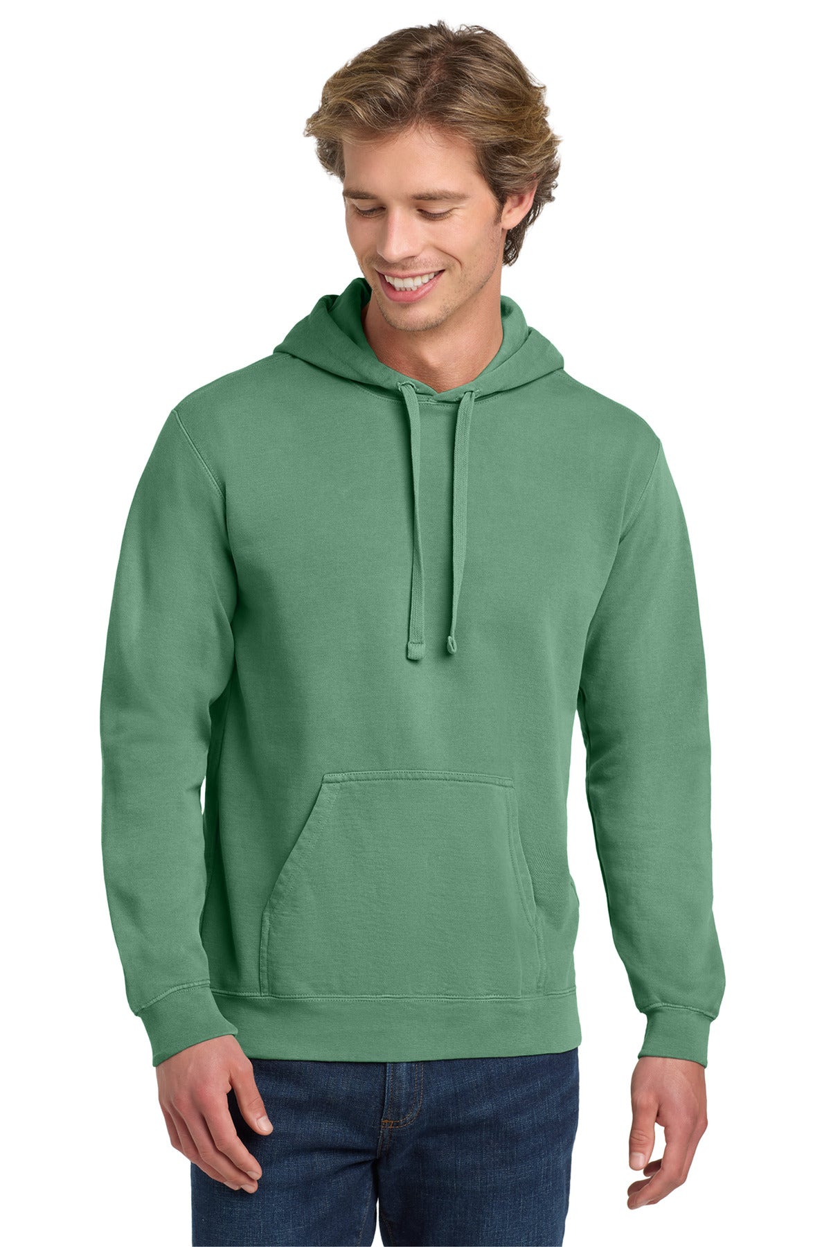 Custom Embroidery or DTF Print - COMFORT COLORS ® Ring Spun Hooded Sweatshirt. 1567
