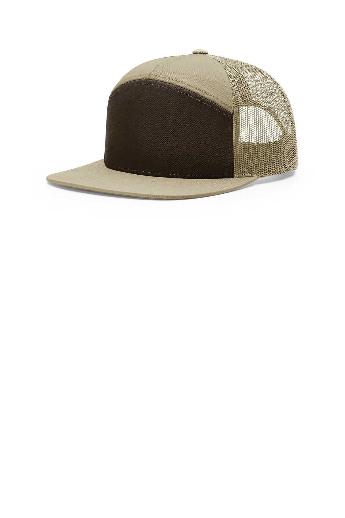 Custom Embroidery or DTF Print - Richardson 7-Panel Trucker 168