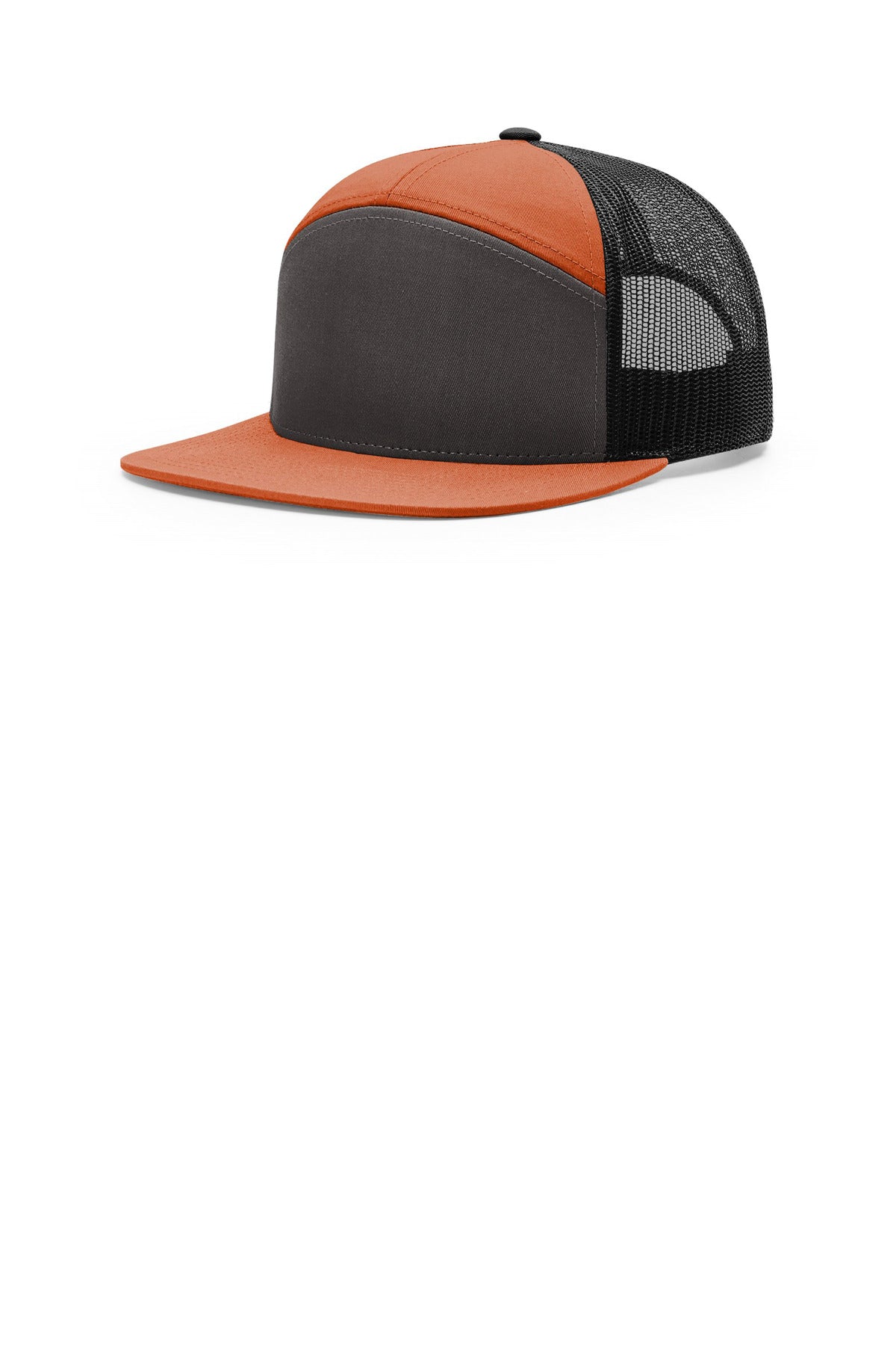 Custom Embroidery or DTF Print - Richardson 7-Panel Trucker 168