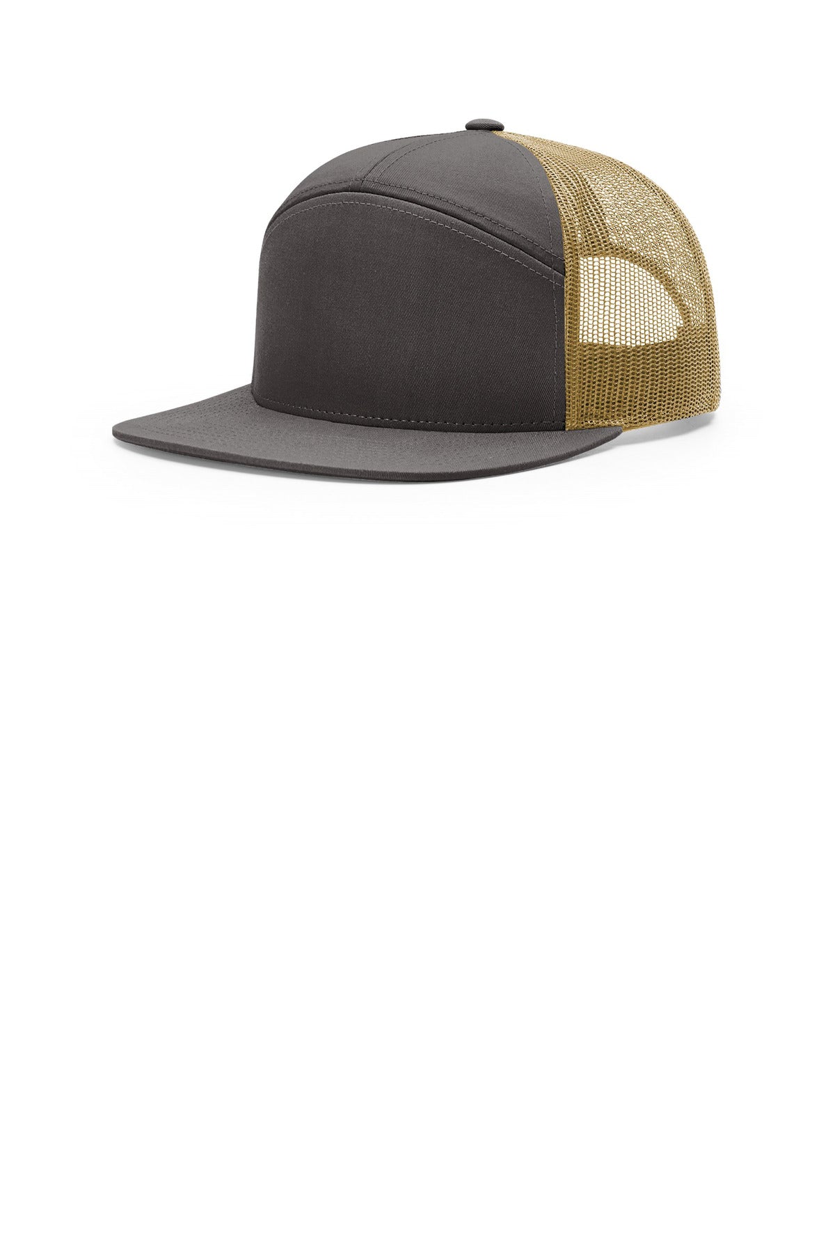 Custom Embroidery or DTF Print - Richardson 7-Panel Trucker 168