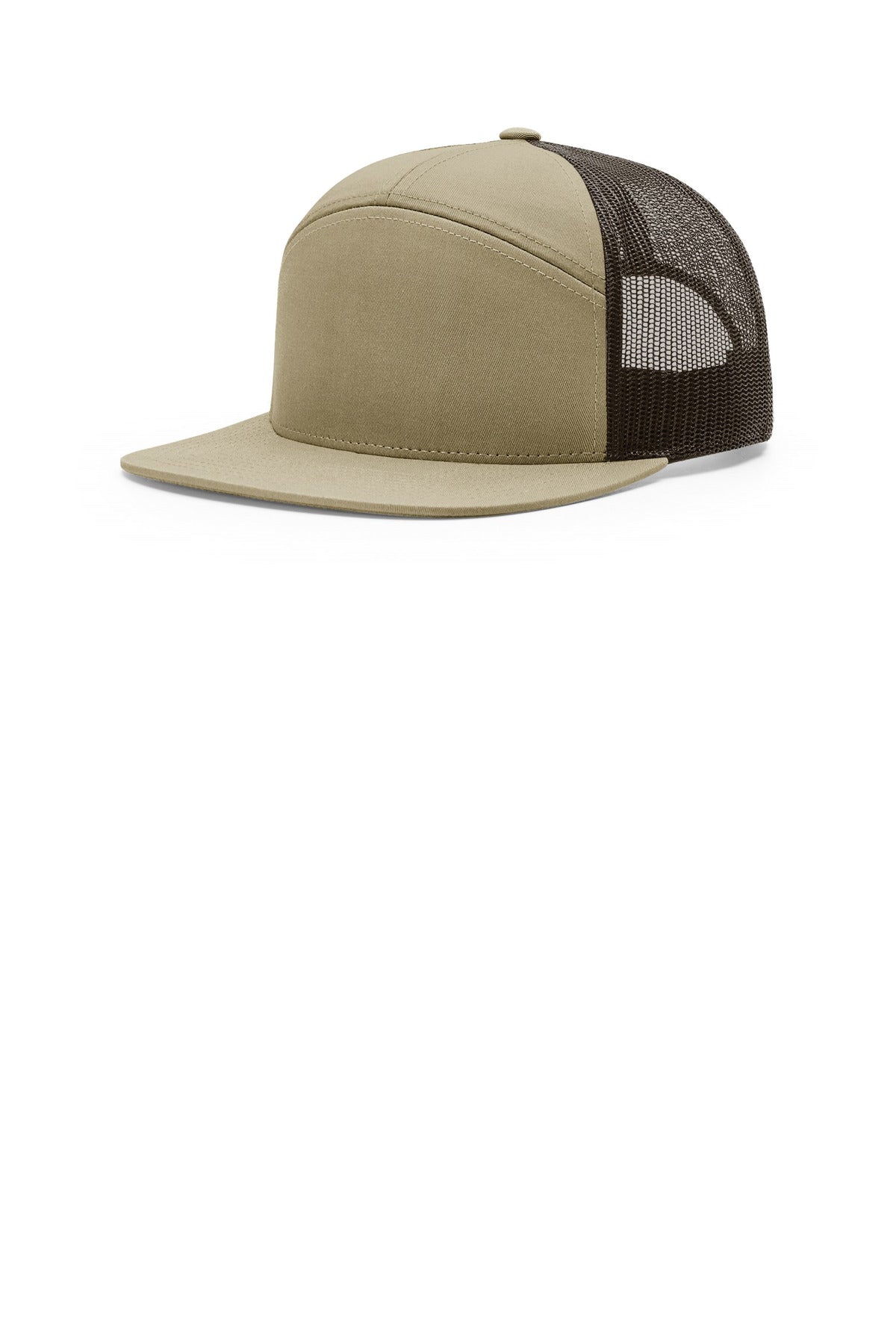 Custom Embroidery or DTF Print - Richardson 7-Panel Trucker 168