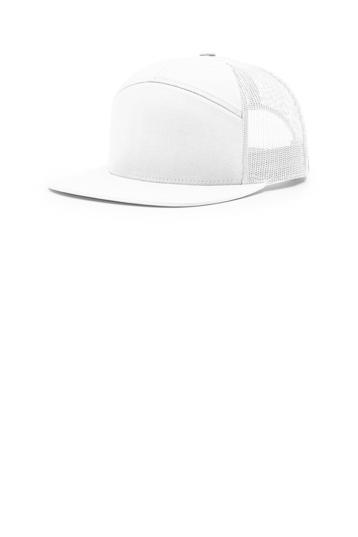 Custom Embroidery or DTF Print - Richardson 7-Panel Trucker 168