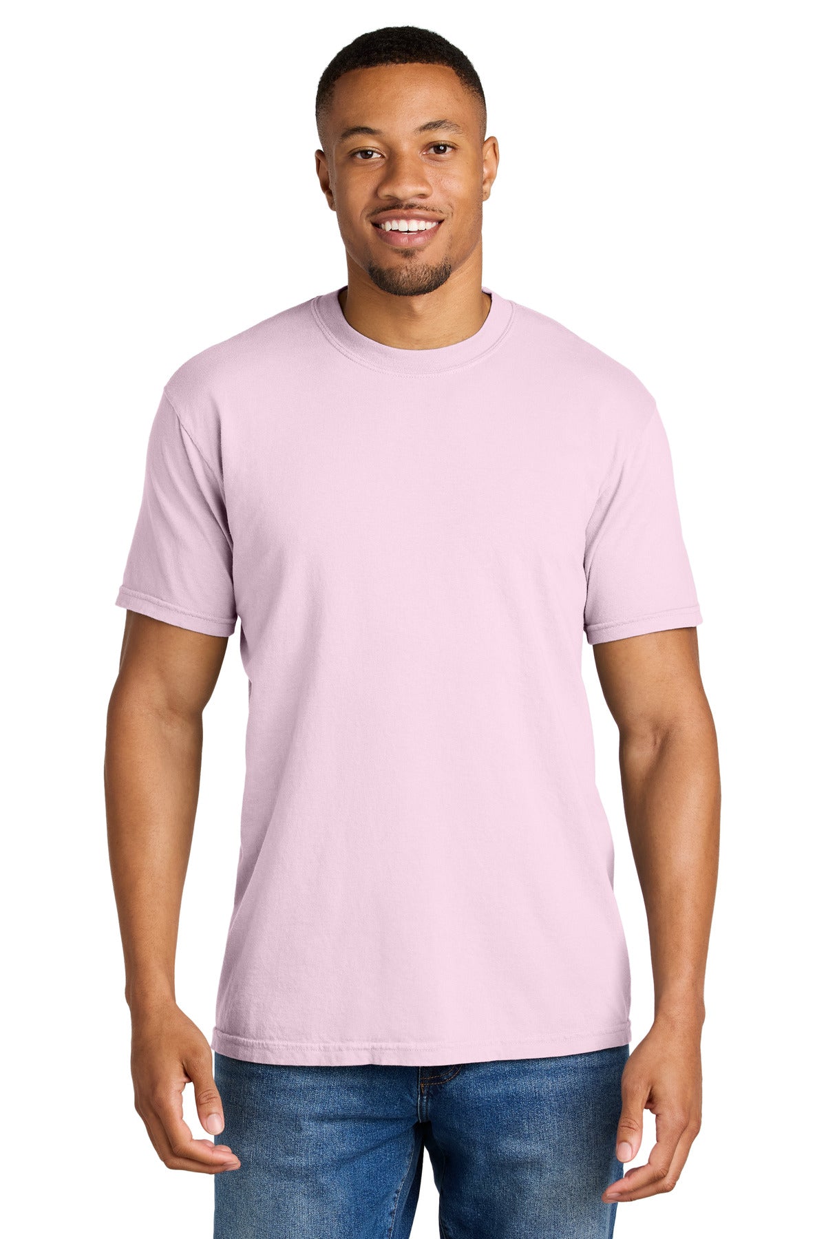 Custom Embroidery or DTF Print - COMFORT COLORS ® Heavyweight Ring Spun Tee. 1717