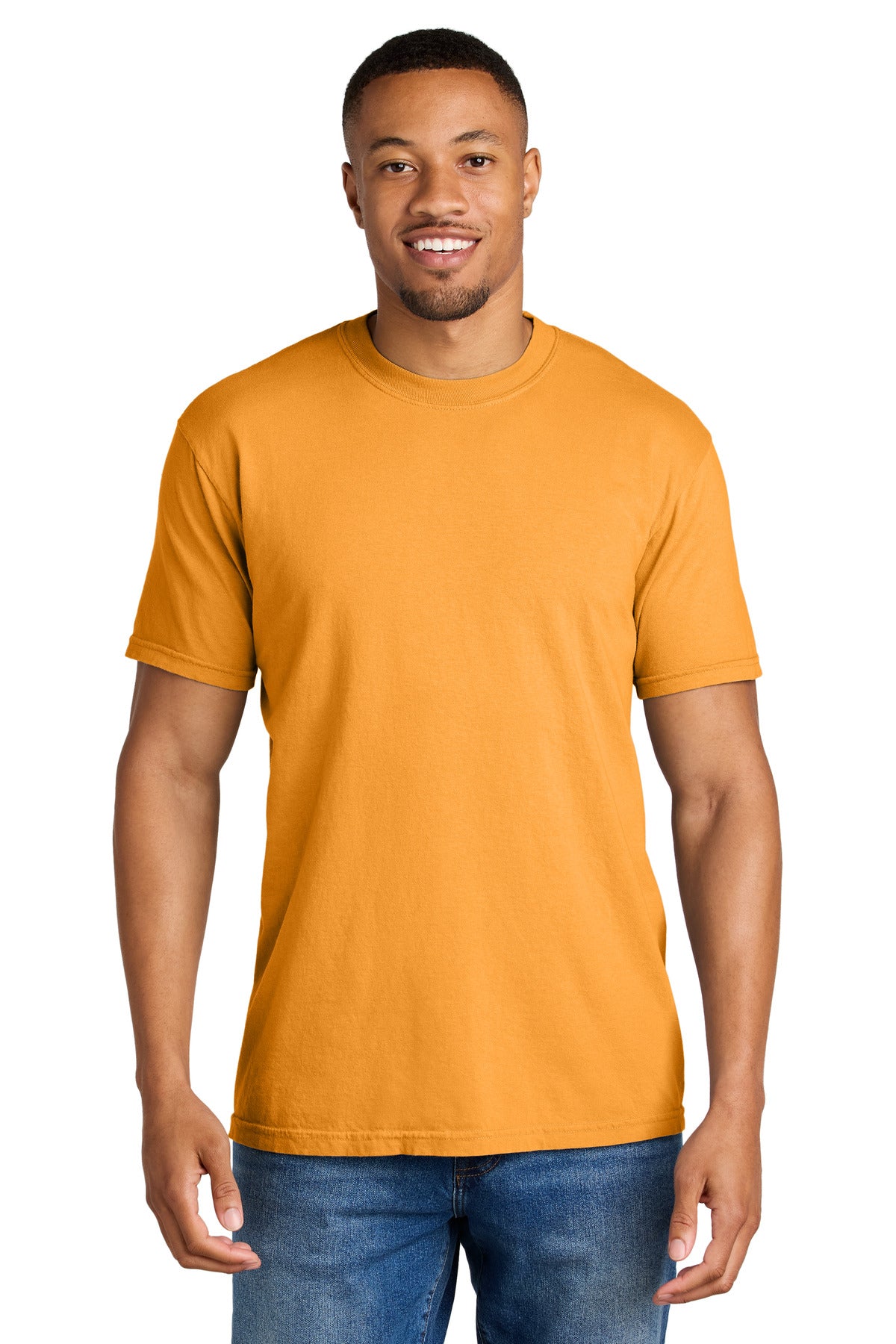 Custom Embroidery or DTF Print - COMFORT COLORS ® Heavyweight Ring Spun Tee. 1717