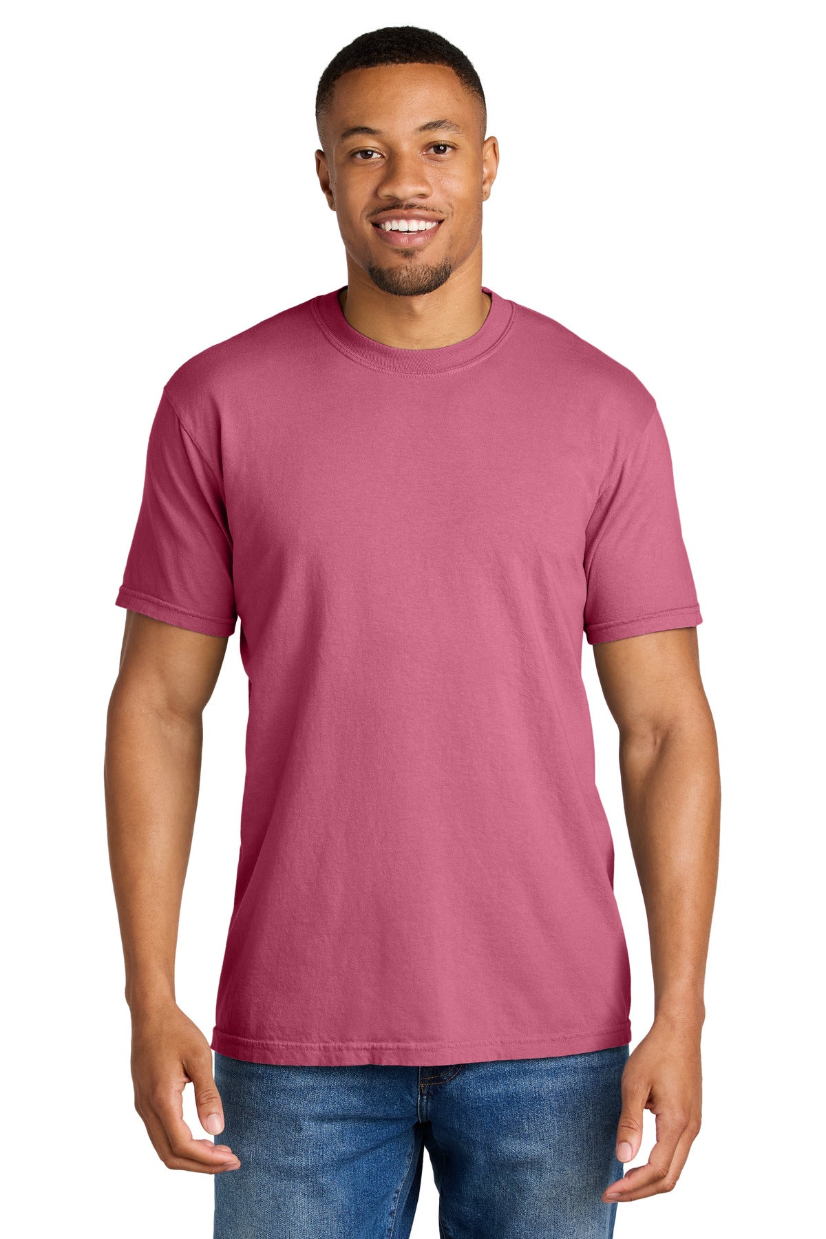Custom Embroidery or DTF Print - COMFORT COLORS ® Heavyweight Ring Spun Tee. 1717