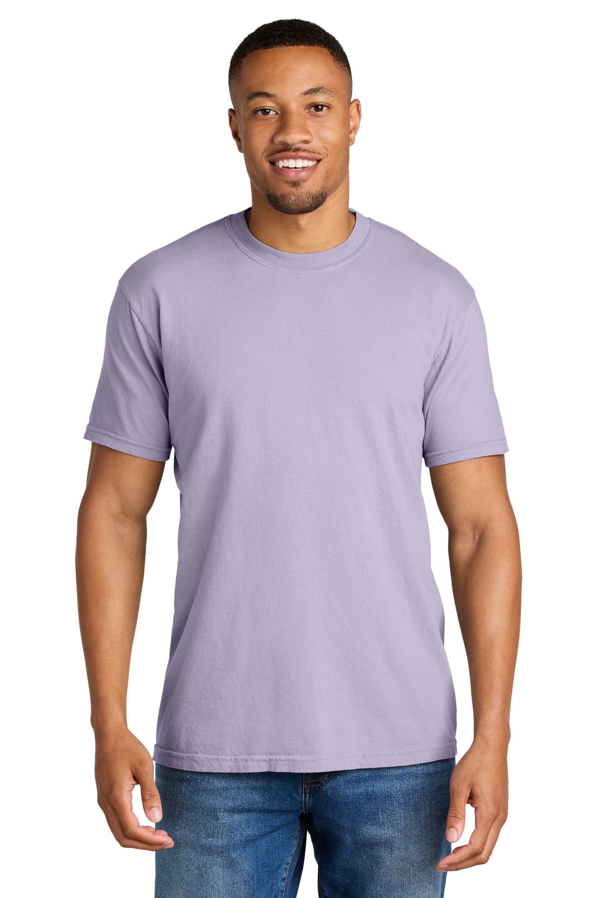 Custom Embroidery or DTF Print - COMFORT COLORS ® Heavyweight Ring Spun Tee. 1717