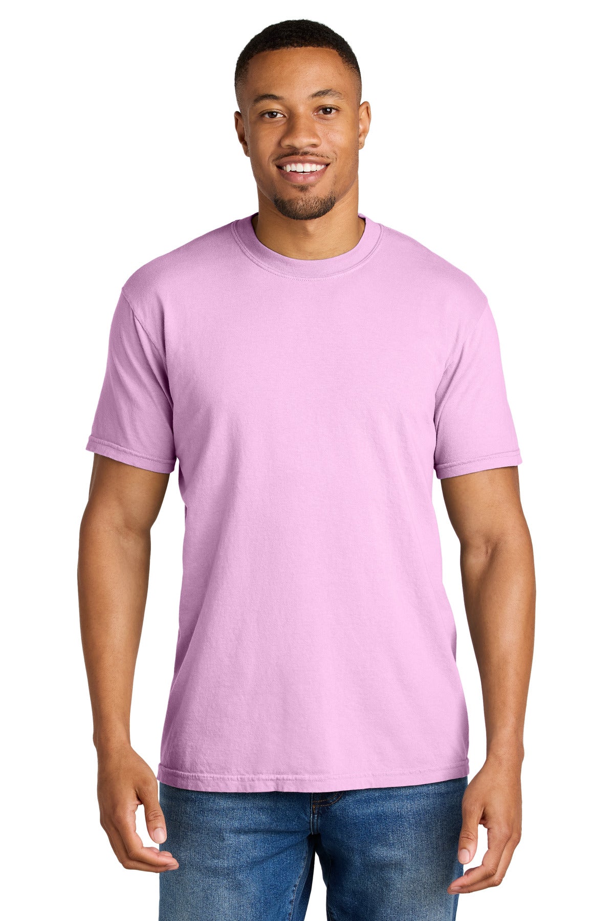 Custom Embroidery or DTF Print - COMFORT COLORS ® Heavyweight Ring Spun Tee. 1717