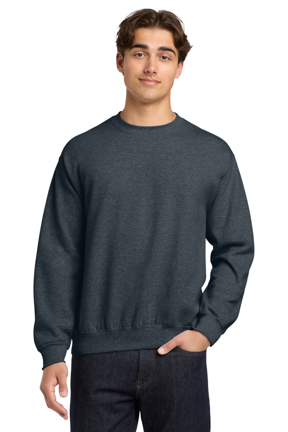 Custom Embroidered or DTF Printed - Gildan ® Heavy Blend™ Crewneck Sweatshirt. 18000