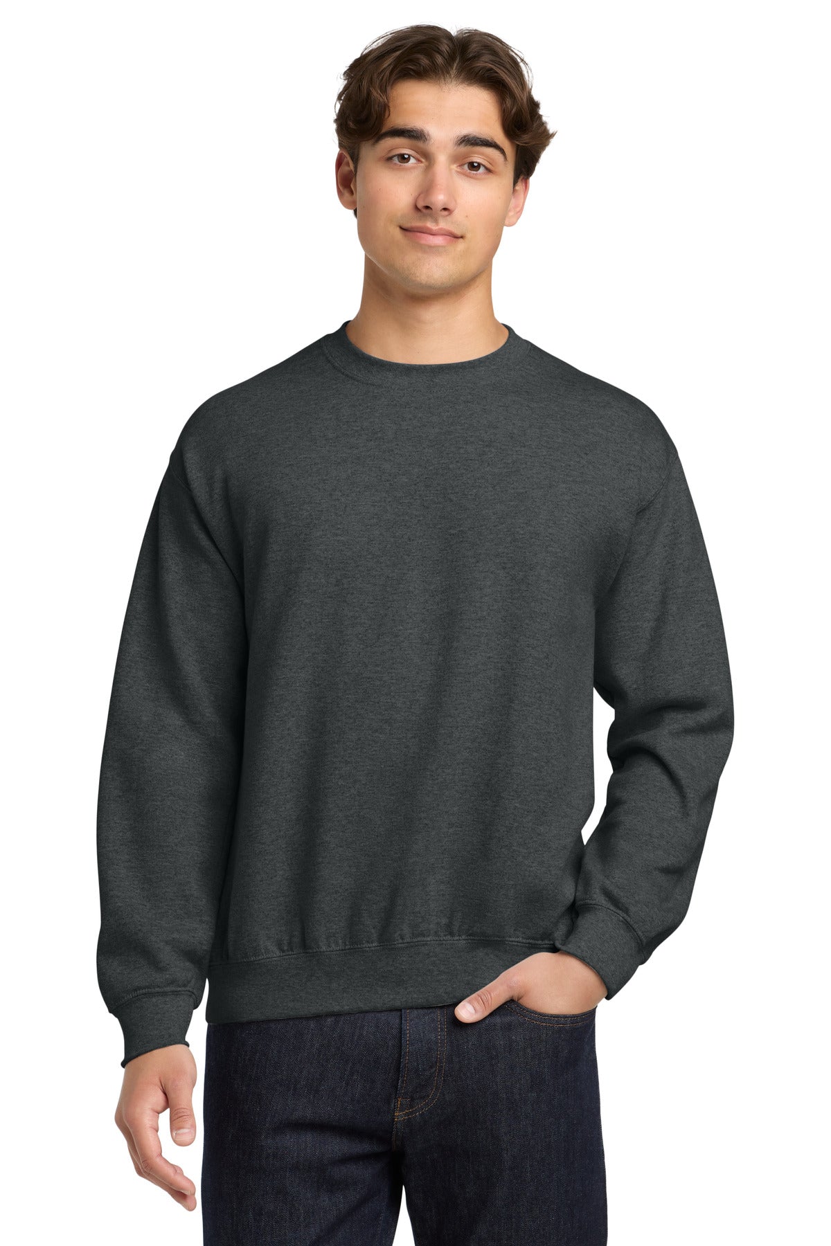 Custom Embroidered or DTF Printed - Gildan ® Heavy Blend™ Crewneck Sweatshirt. 18000