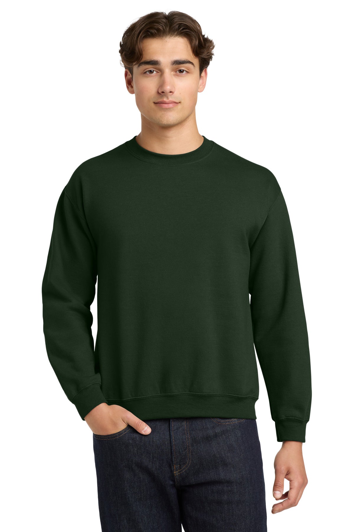 Custom Embroidered or DTF Printed - Gildan ® Heavy Blend™ Crewneck Sweatshirt. 18000