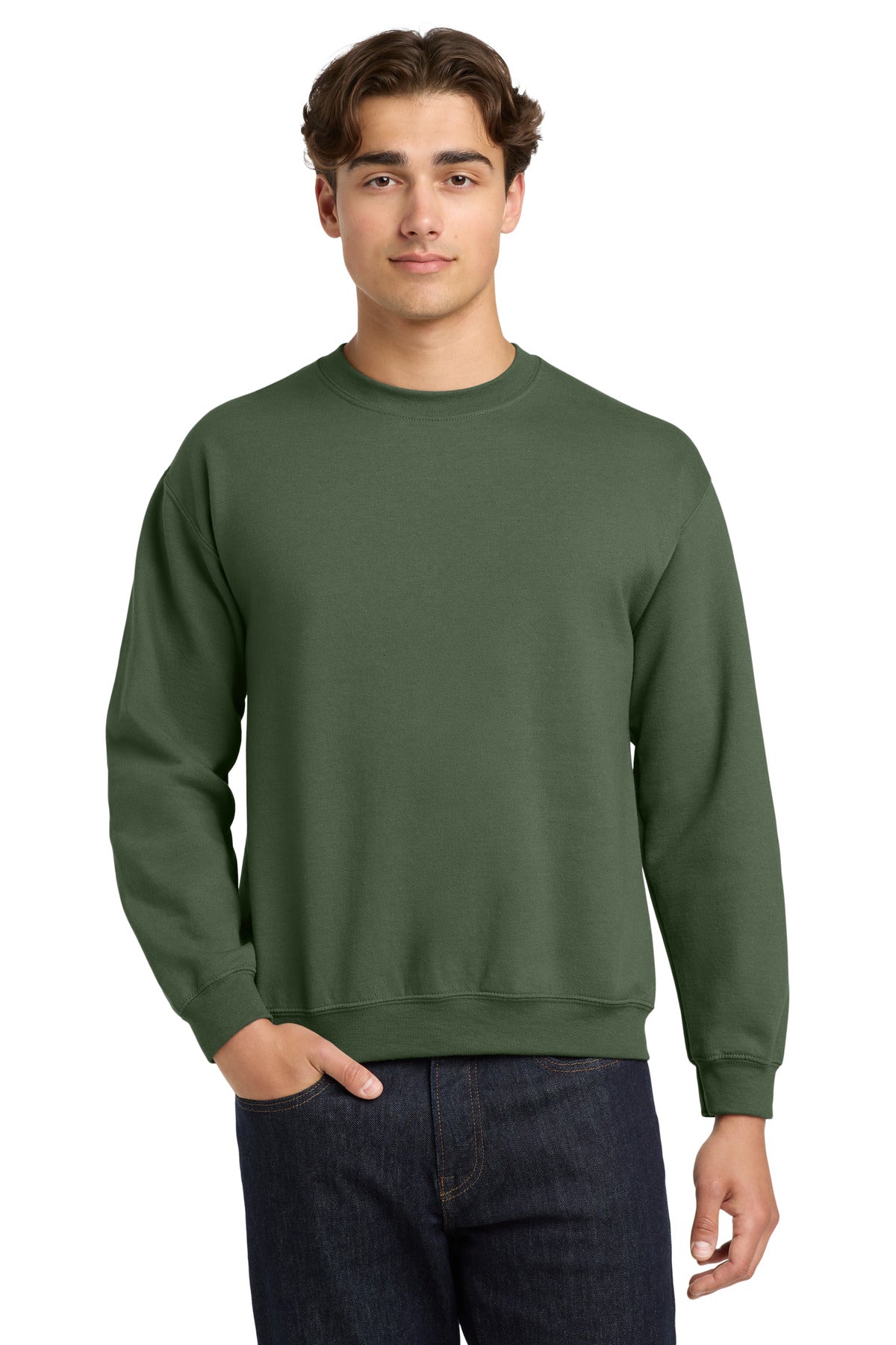 Custom Embroidered or DTF Printed - Gildan ® Heavy Blend™ Crewneck Sweatshirt. 18000