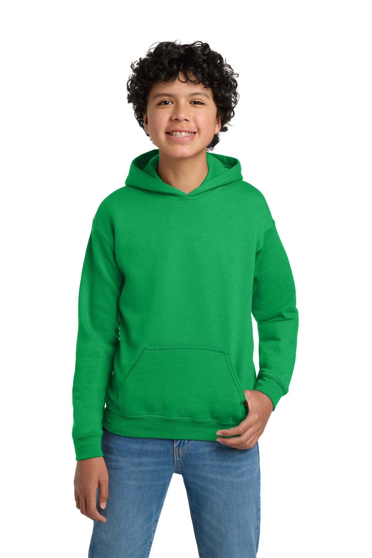 Custom Embroidered or DTF Printed - Gildan ® - Youth Heavy Blend™ Hooded Sweatshirt. 18500B