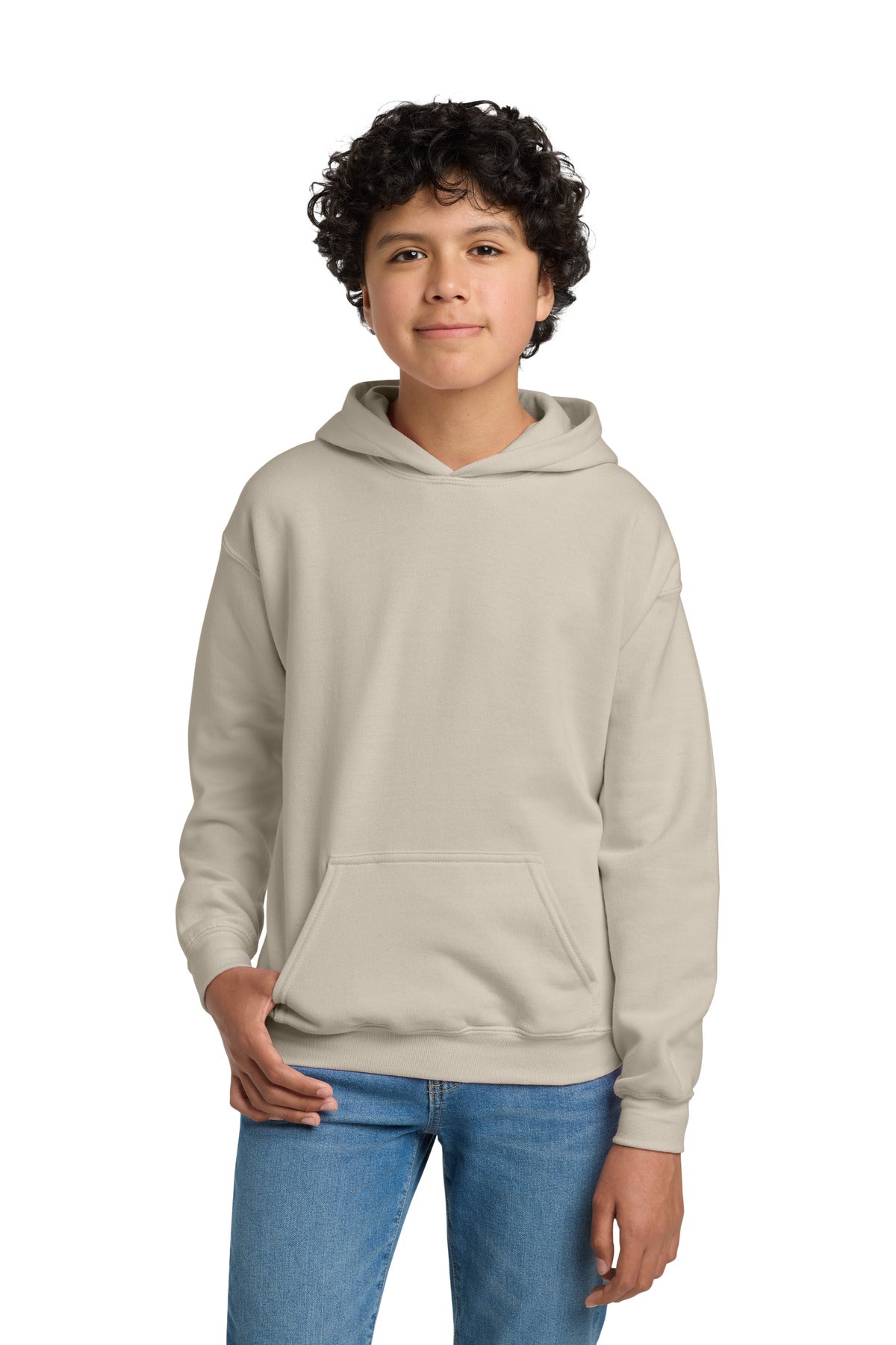 Custom Embroidered or DTF Printed - Gildan ® - Youth Heavy Blend™ Hooded Sweatshirt. 18500B