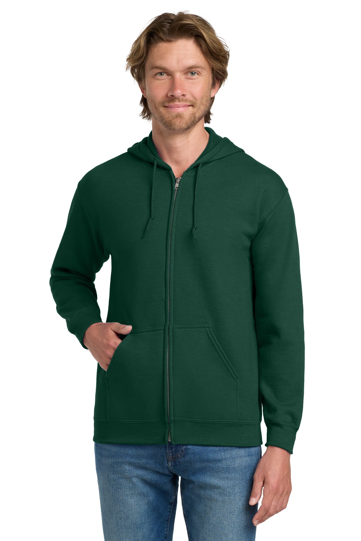 City of South El Monte - Gildan® - Heavy Blend™ Full-Zip Hooded Sweatshirt. 18600