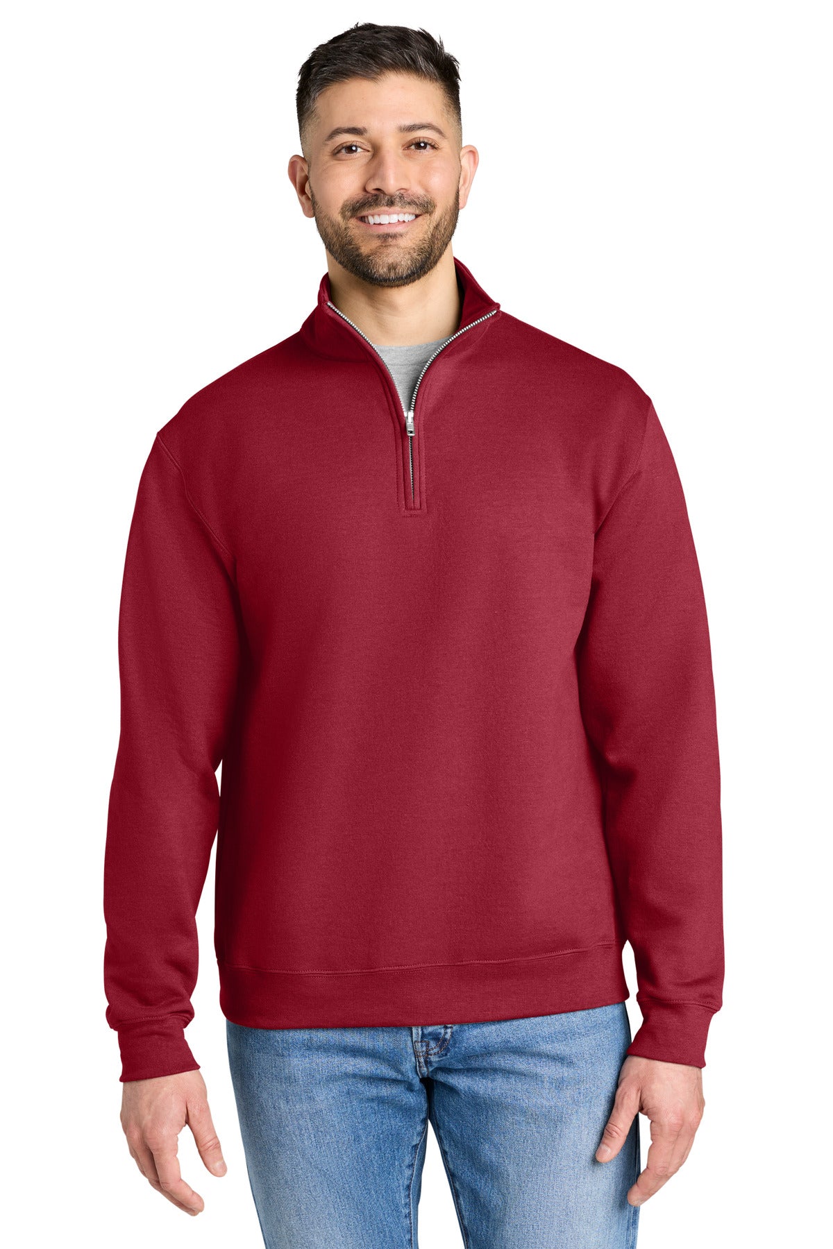Custom Embroidered or DTF Printed - Gildan ® Heavy Blend ™ 1/4-Zip Sweatshirt 18810