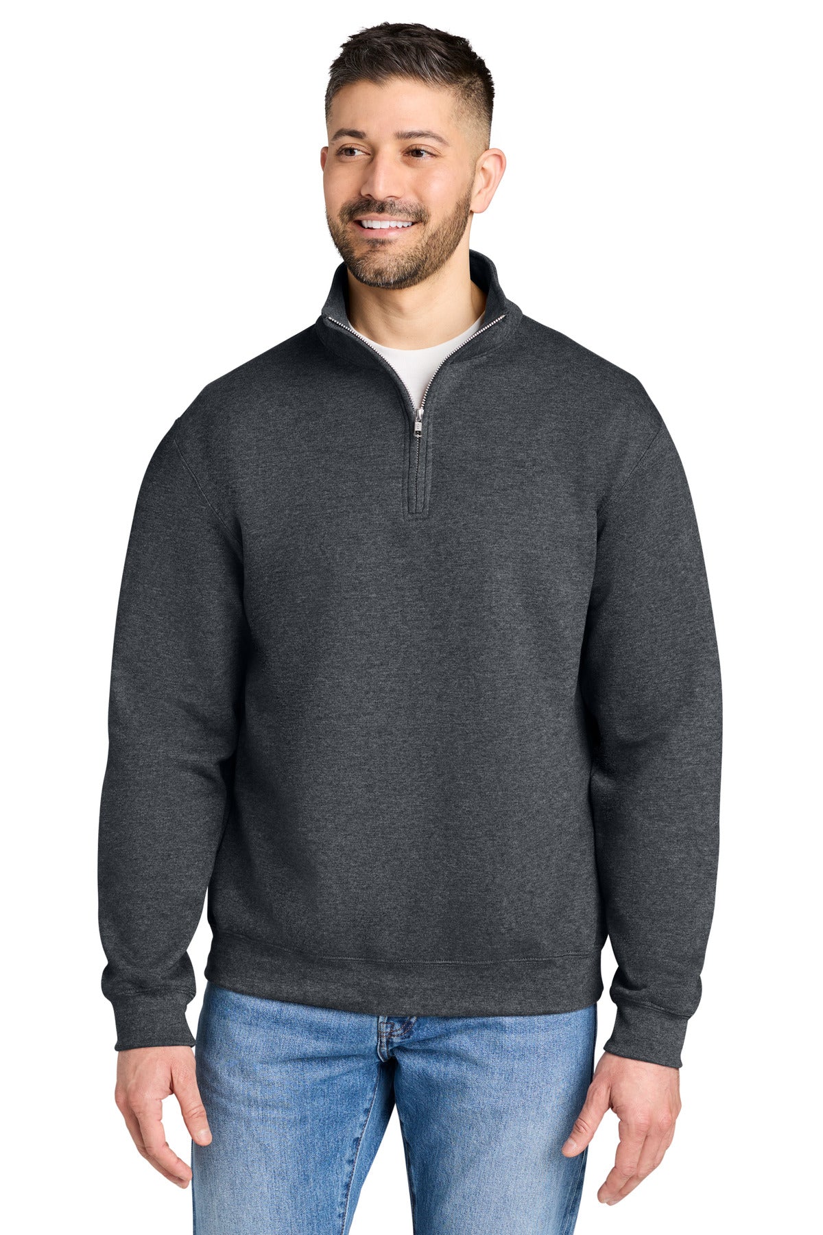 Custom Embroidered or DTF Printed - Gildan ® Heavy Blend ™ 1/4-Zip Sweatshirt 18810