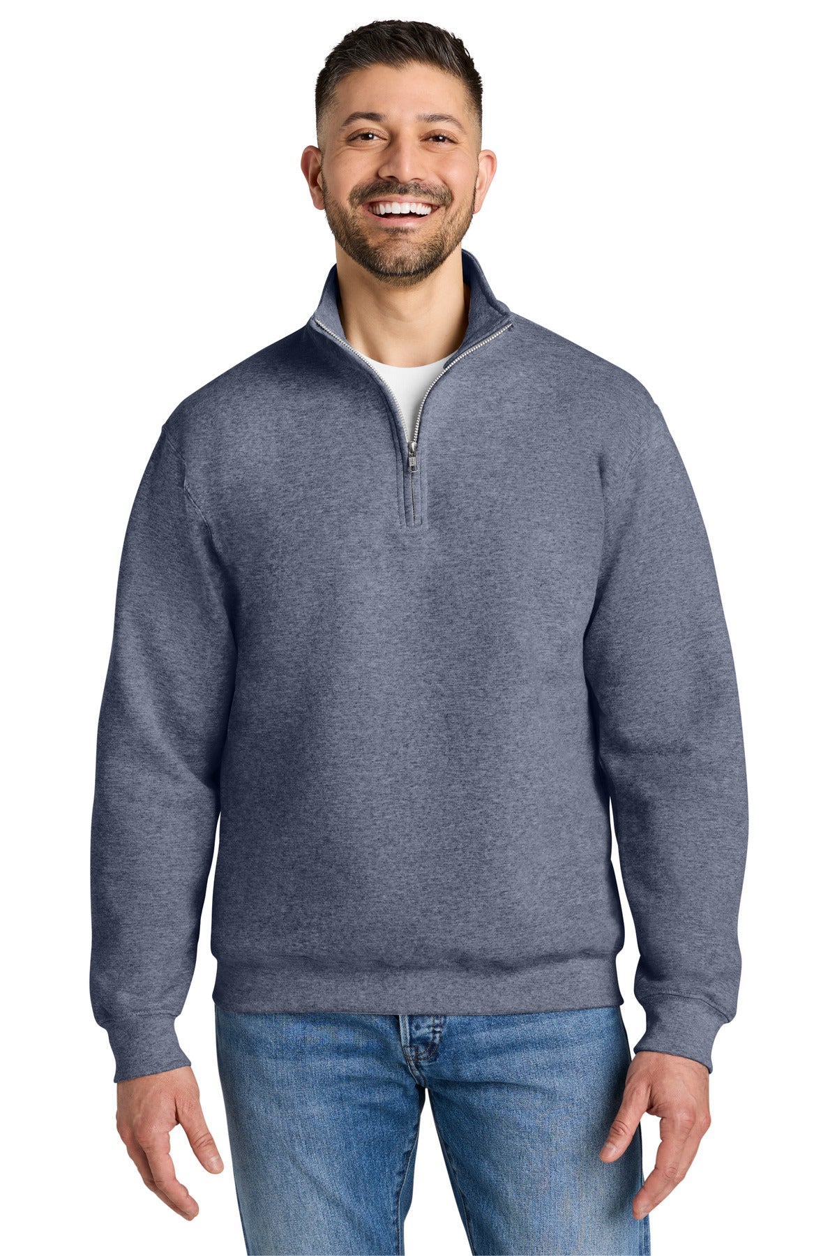 Custom Embroidered or DTF Printed - Gildan ® Heavy Blend ™ 1/4-Zip Sweatshirt 18810