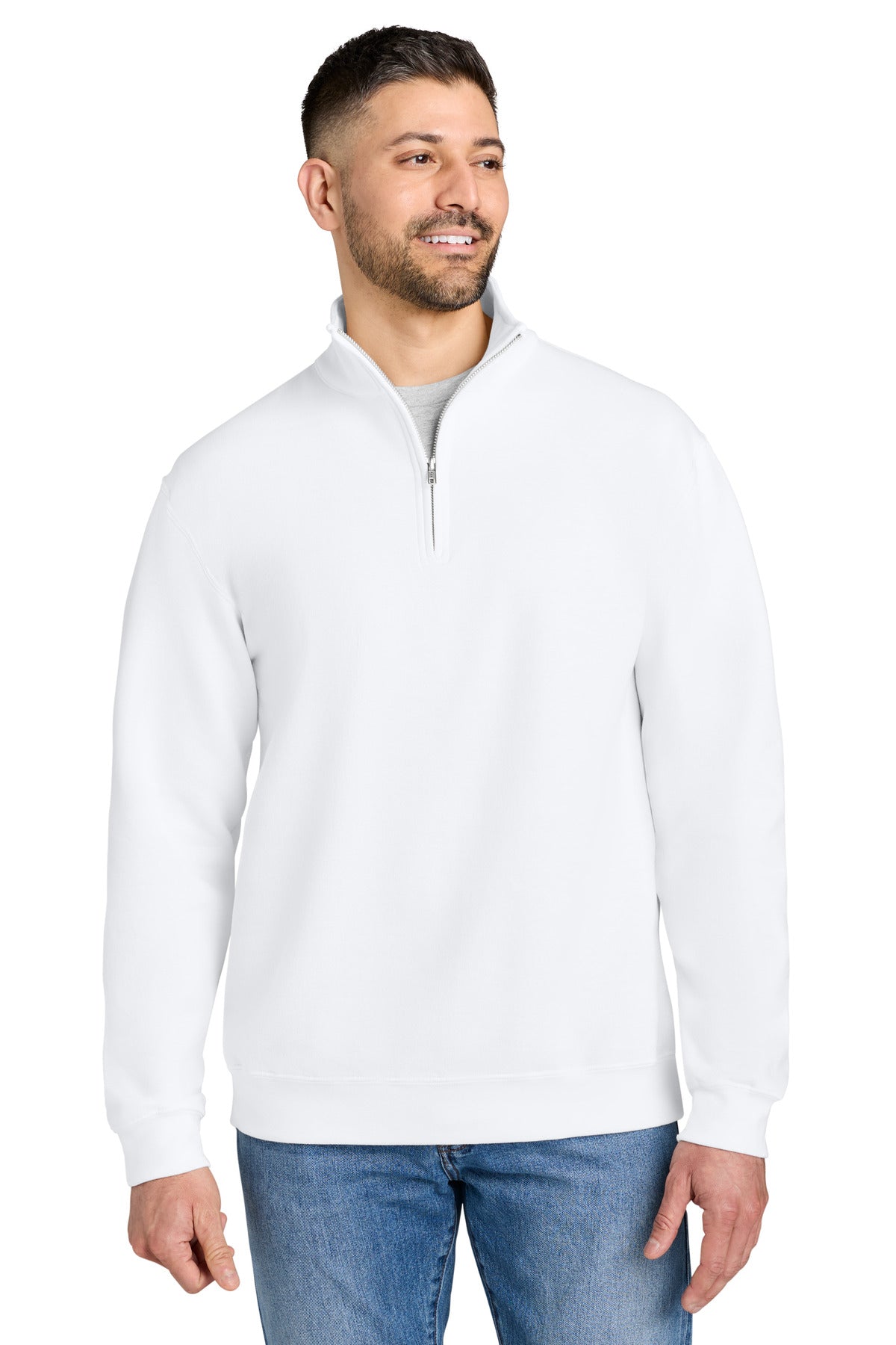Custom Embroidered or DTF Printed - Gildan ® Heavy Blend ™ 1/4-Zip Sweatshirt 18810