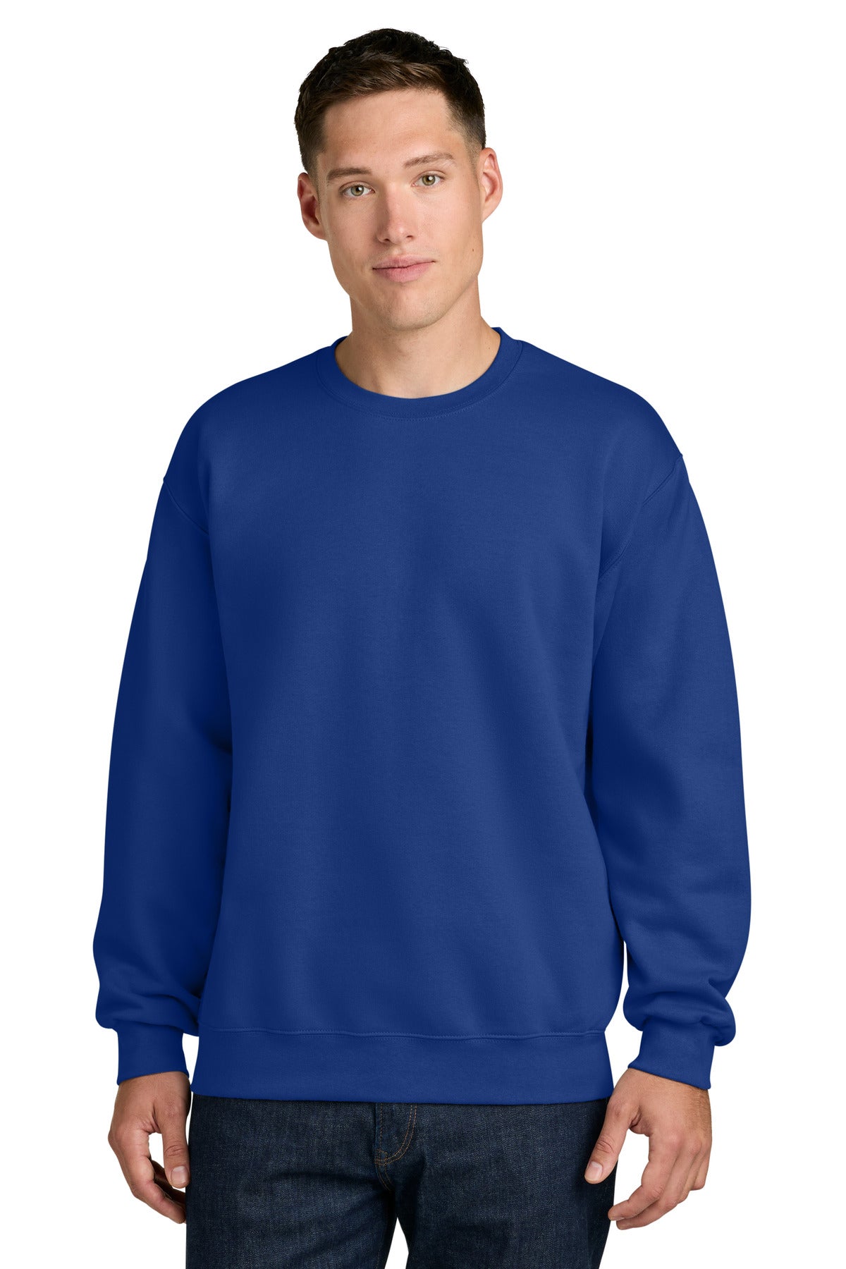 Custom Embroidered or DTF Printed - Gildan ® Hammer ® Maxweight Crewneck Sweatshirt 19000