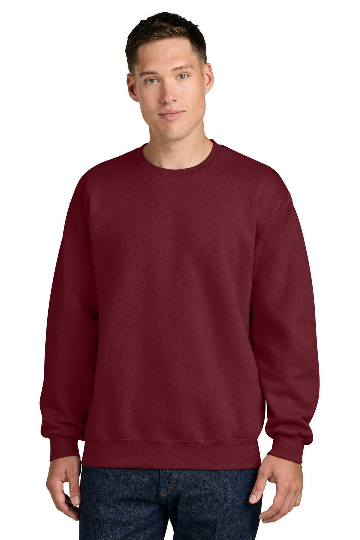 Custom Embroidered or DTF Printed - Gildan ® Hammer ® Maxweight Crewneck Sweatshirt 19000