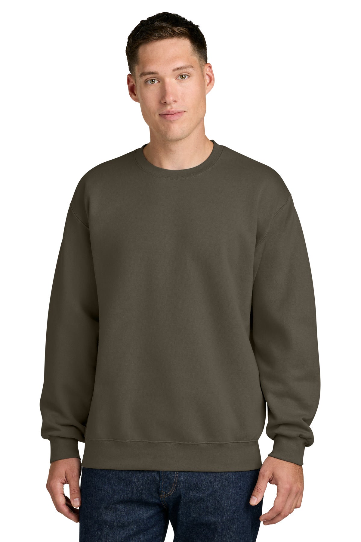 Custom Embroidered or DTF Printed - Gildan ® Hammer ® Maxweight Crewneck Sweatshirt 19000