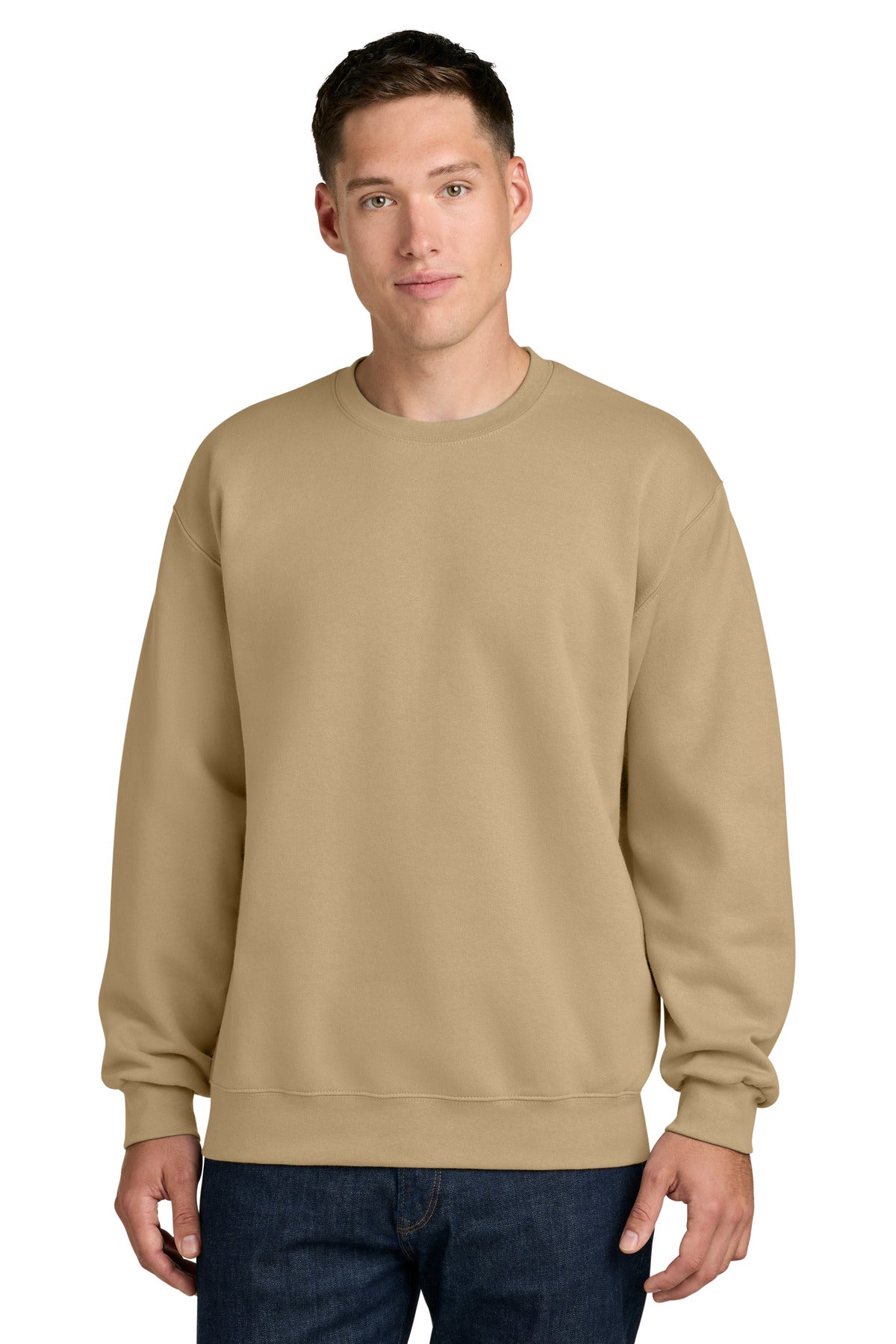 Custom Embroidered or DTF Printed - Gildan ® Hammer ® Maxweight Crewneck Sweatshirt 19000
