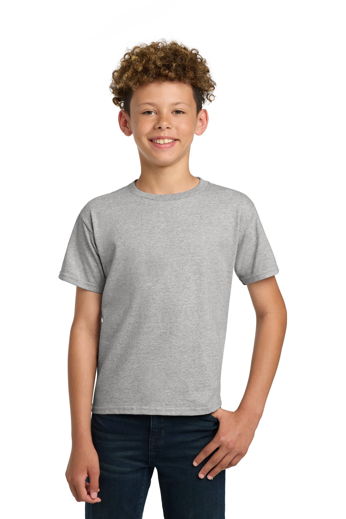 Custom Embroidered or DTF Printed - Gildan ® - Youth Ultra Cotton ® 100% US Cotton T-Shirt. 2000B