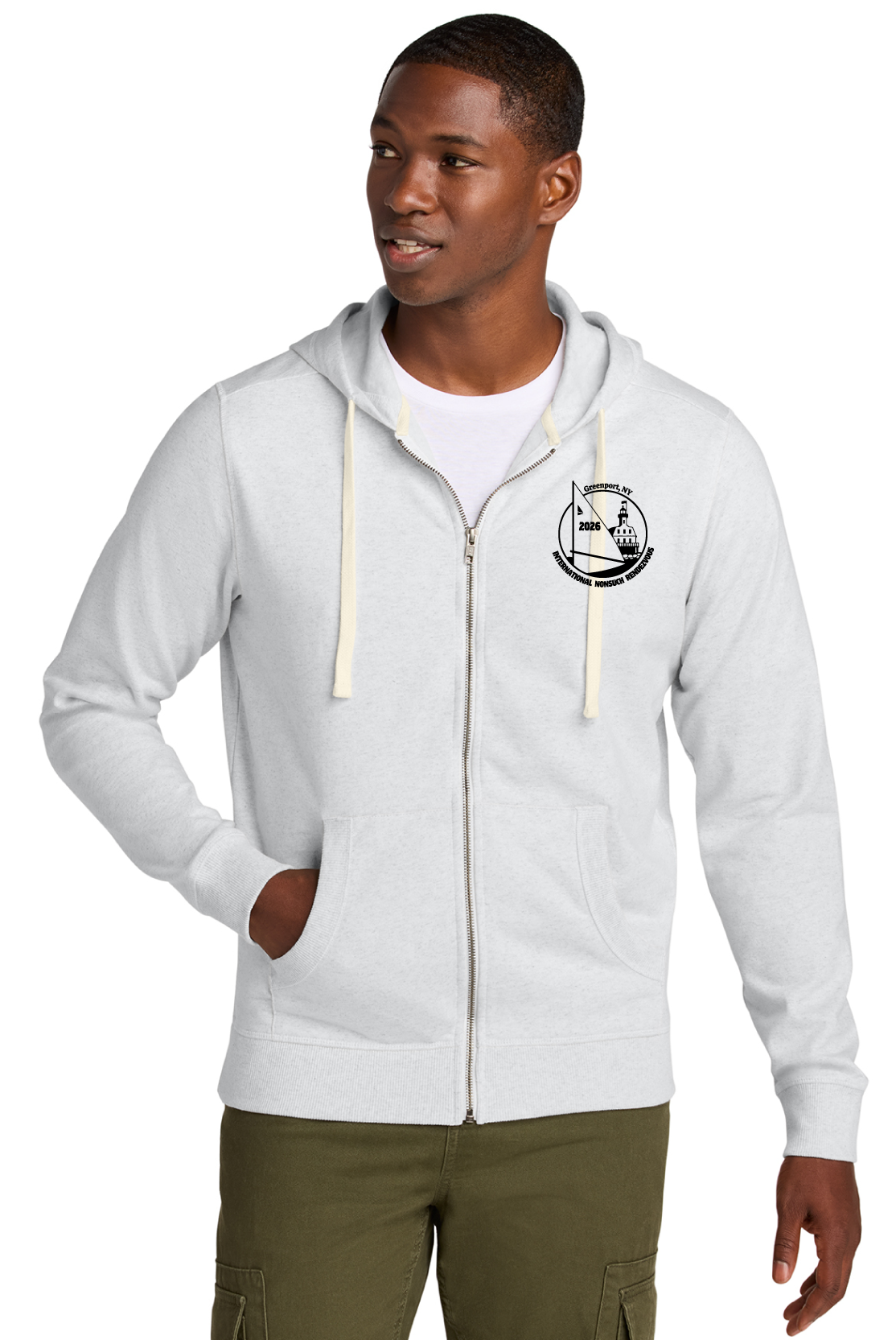 Nonsuch 2026 Greenport Rendezvous - District® Re-Fleece™ Full-Zip Hoodie DT8102