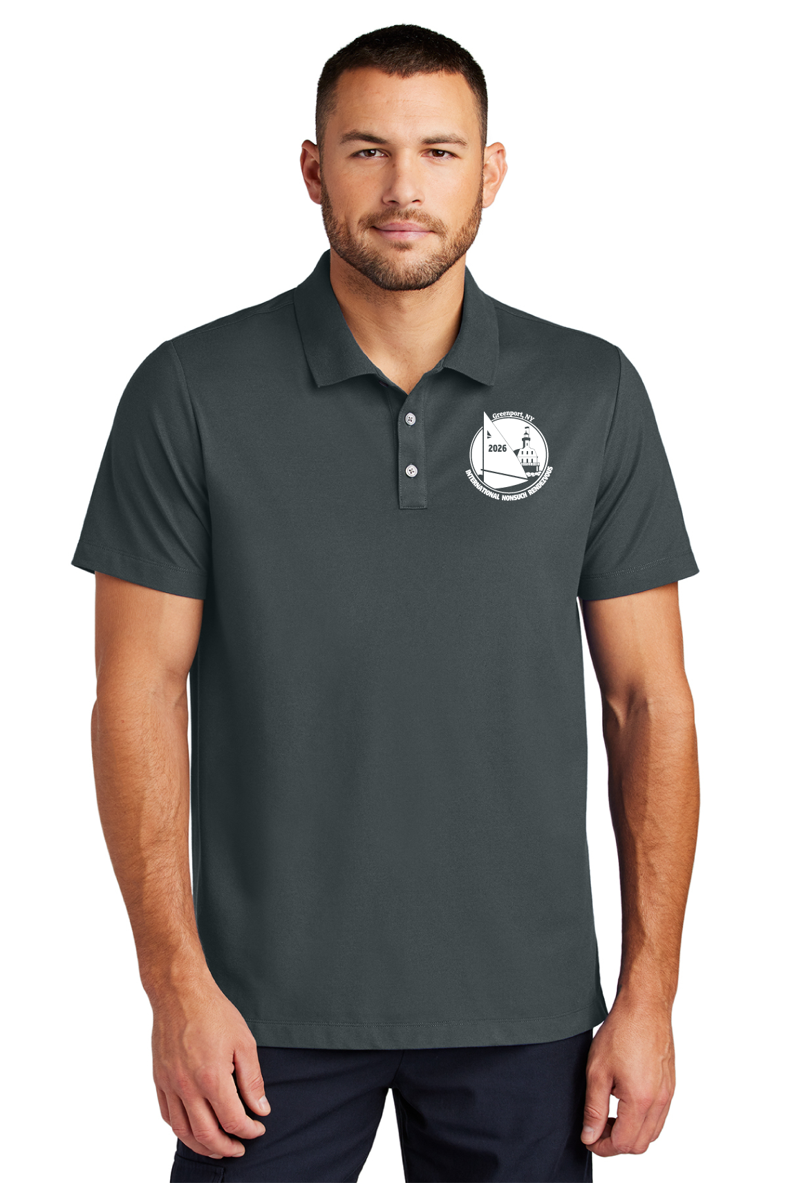 Nonsuch 2026 Greenport Rendezvous - Mercer+Mettle® Stretch Pique Polo - MM1004