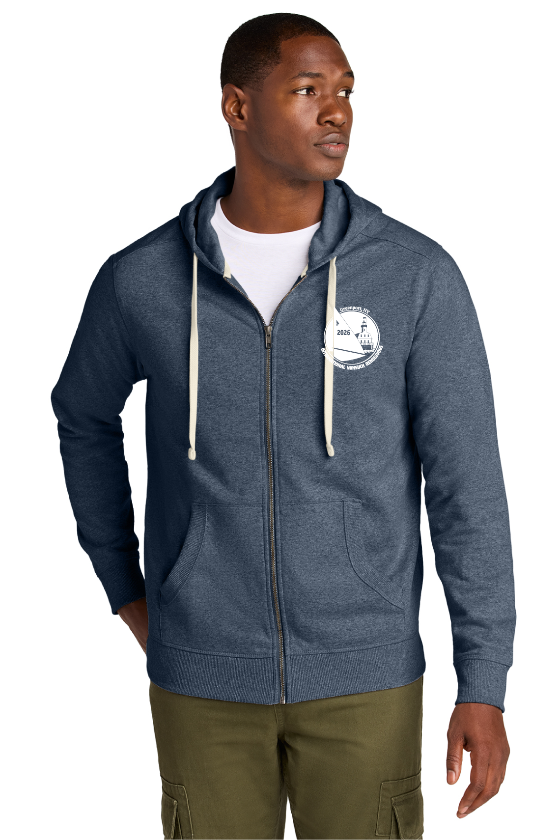 Nonsuch 2026 Greenport Rendezvous - District® Re-Fleece™ Full-Zip Hoodie DT8102