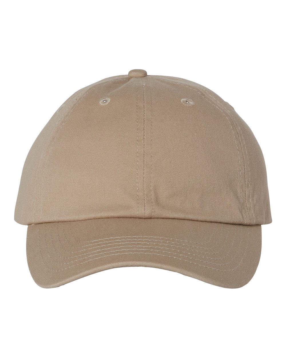 Custom Embroidered Dad Hats - 100% Cotton 6-Panel Twill Cap with Adjustable Enclosure.