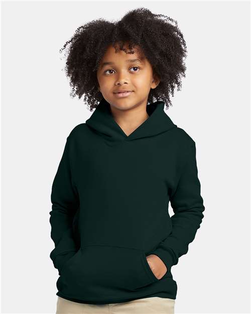 Custom Embroidered - Hanes - Youth EcoSmart® Hooded Sweatshirt - P473