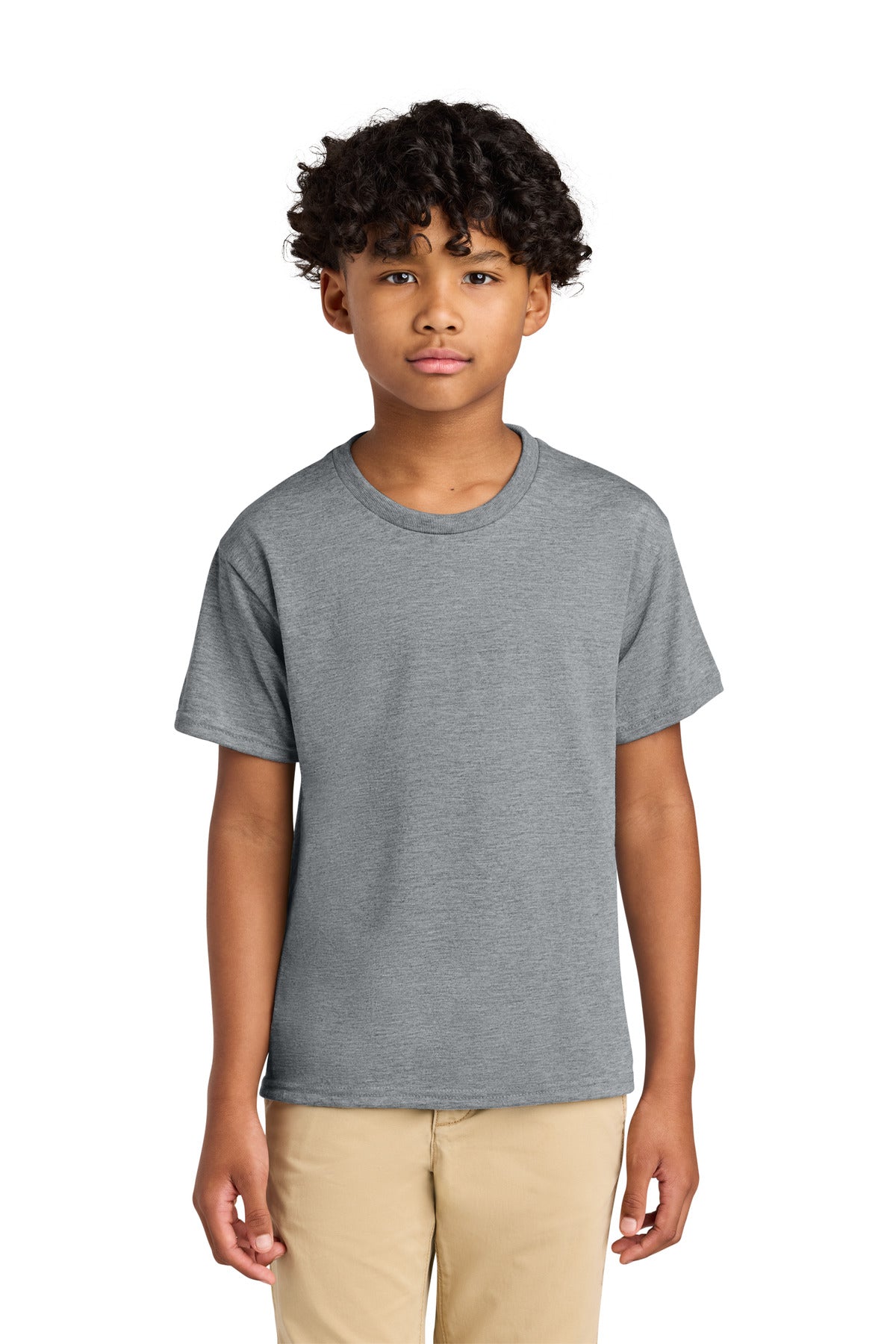 Custom Embroidery or DTF Print - Jerzees ® Youth Dri-Power ® 100% Polyester Tee 21B