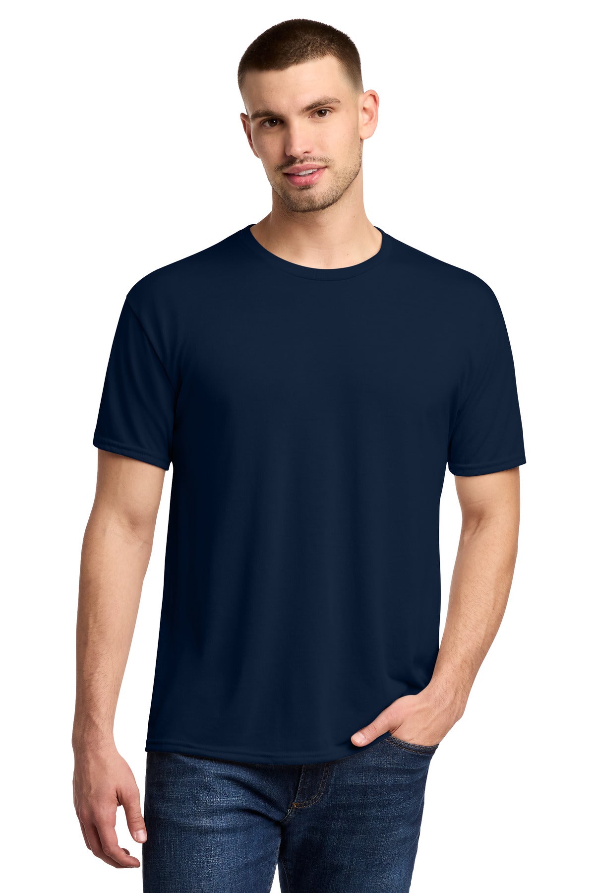 Custom Embroidery or DTF Print - Jerzees ® Dri-Power ® 100% Polyester T-Shirt. 21M