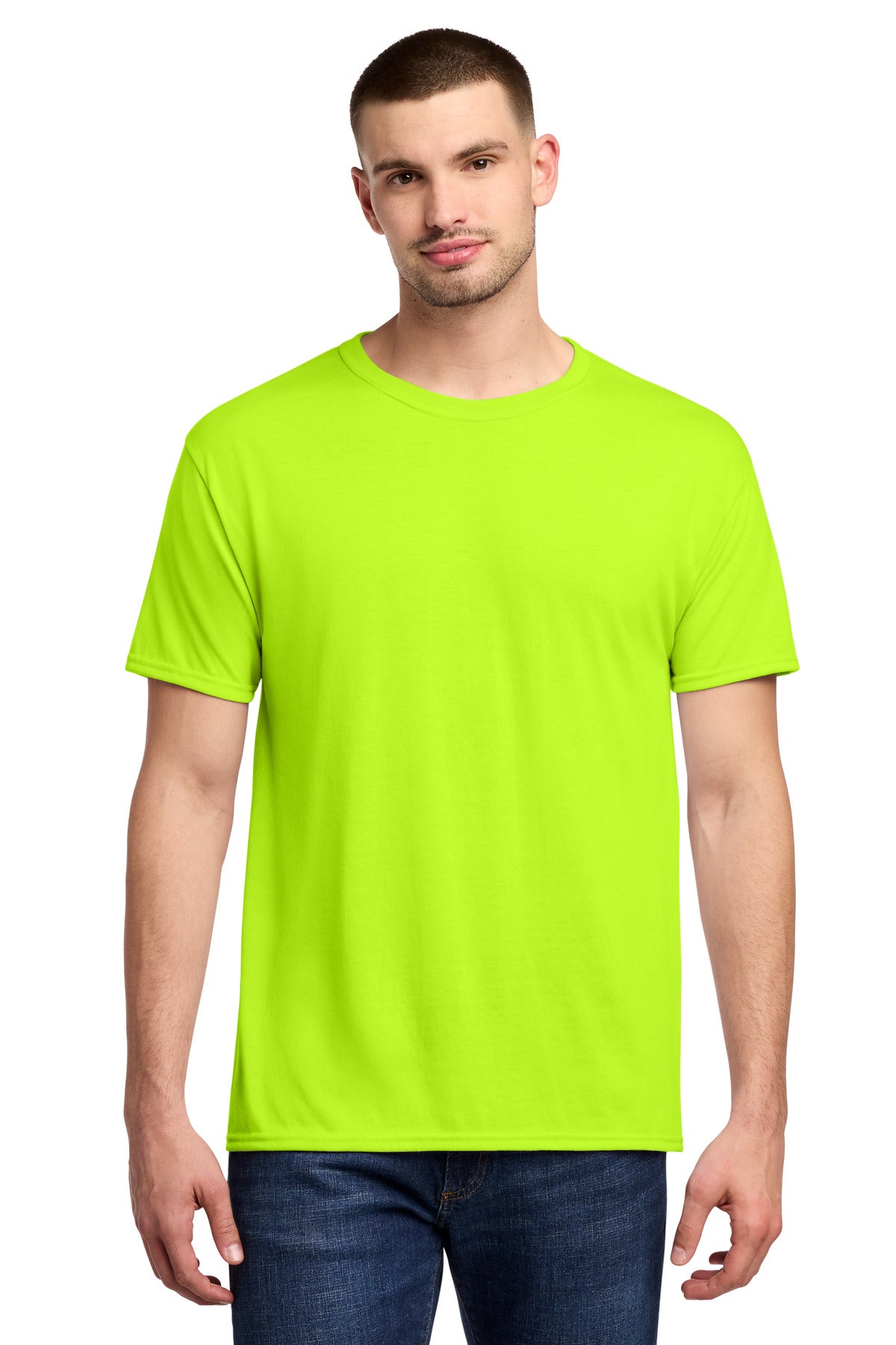 Custom Embroidery or DTF Print - Jerzees ® Dri-Power ® 100% Polyester T-Shirt. 21M