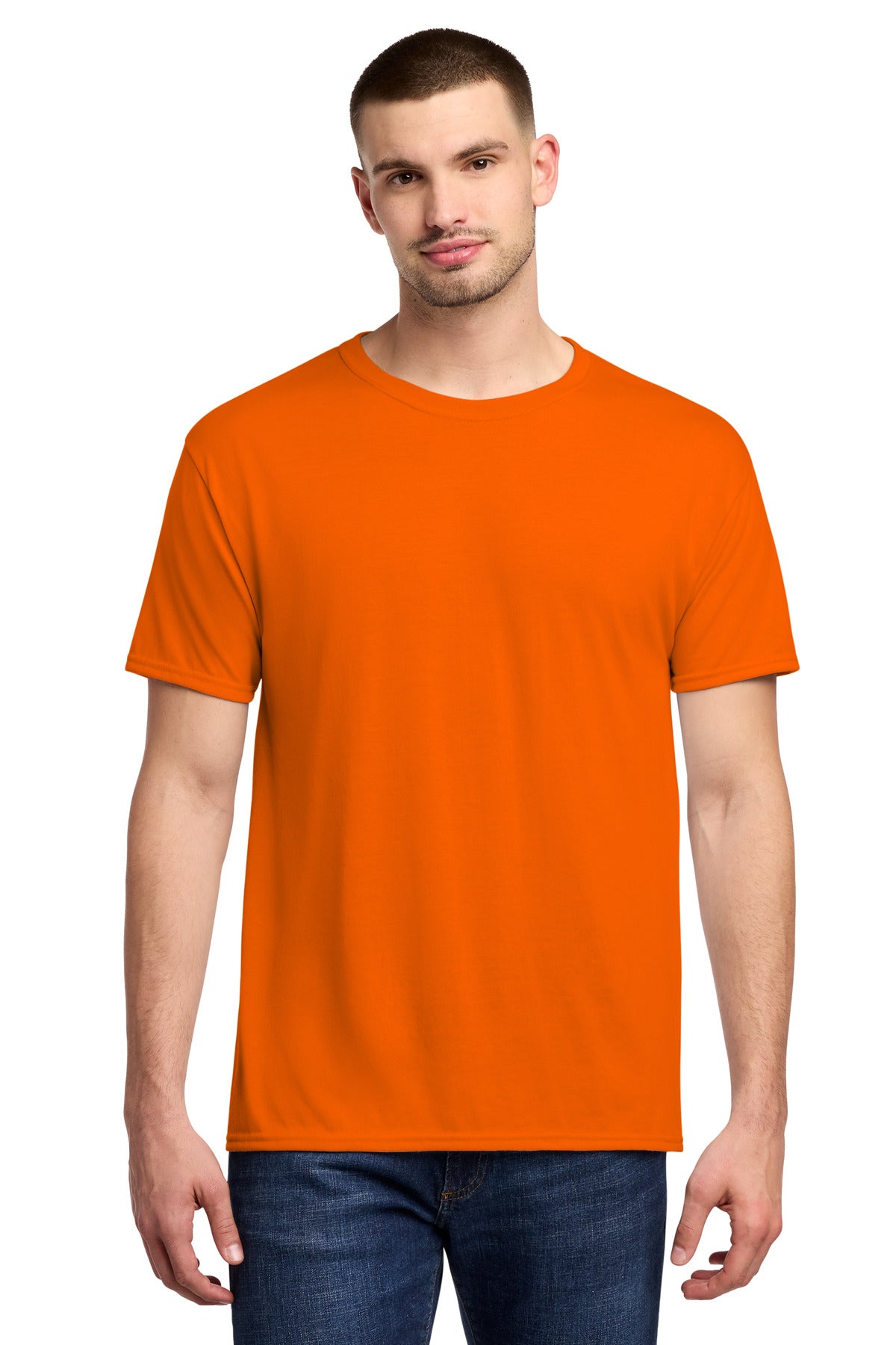 Custom Embroidery or DTF Print - Jerzees ® Dri-Power ® 100% Polyester T-Shirt. 21M