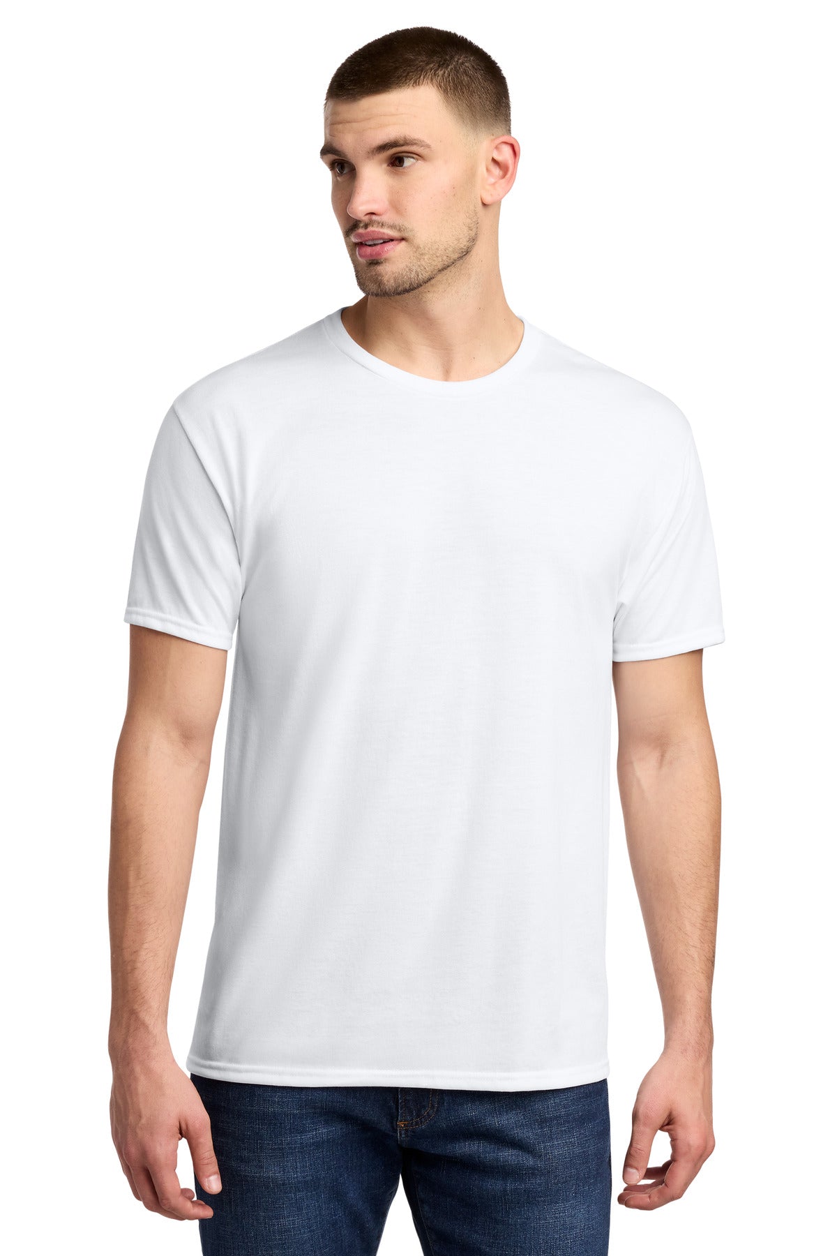 Custom Embroidery or DTF Print - Jerzees ® Dri-Power ® 100% Polyester T-Shirt. 21M